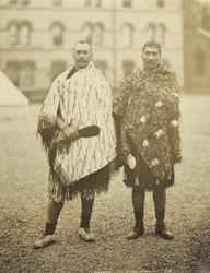 En los cuarteles de Chelsea para el Jubileo de la Reina, 1897